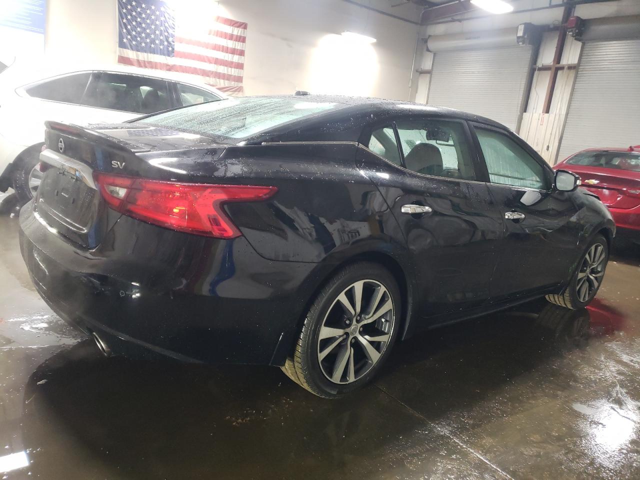 2016 Nissan Maxima VIN 1N4AA6AP8GC420166 Copart auction photo, front end / side damage thumbnail 3