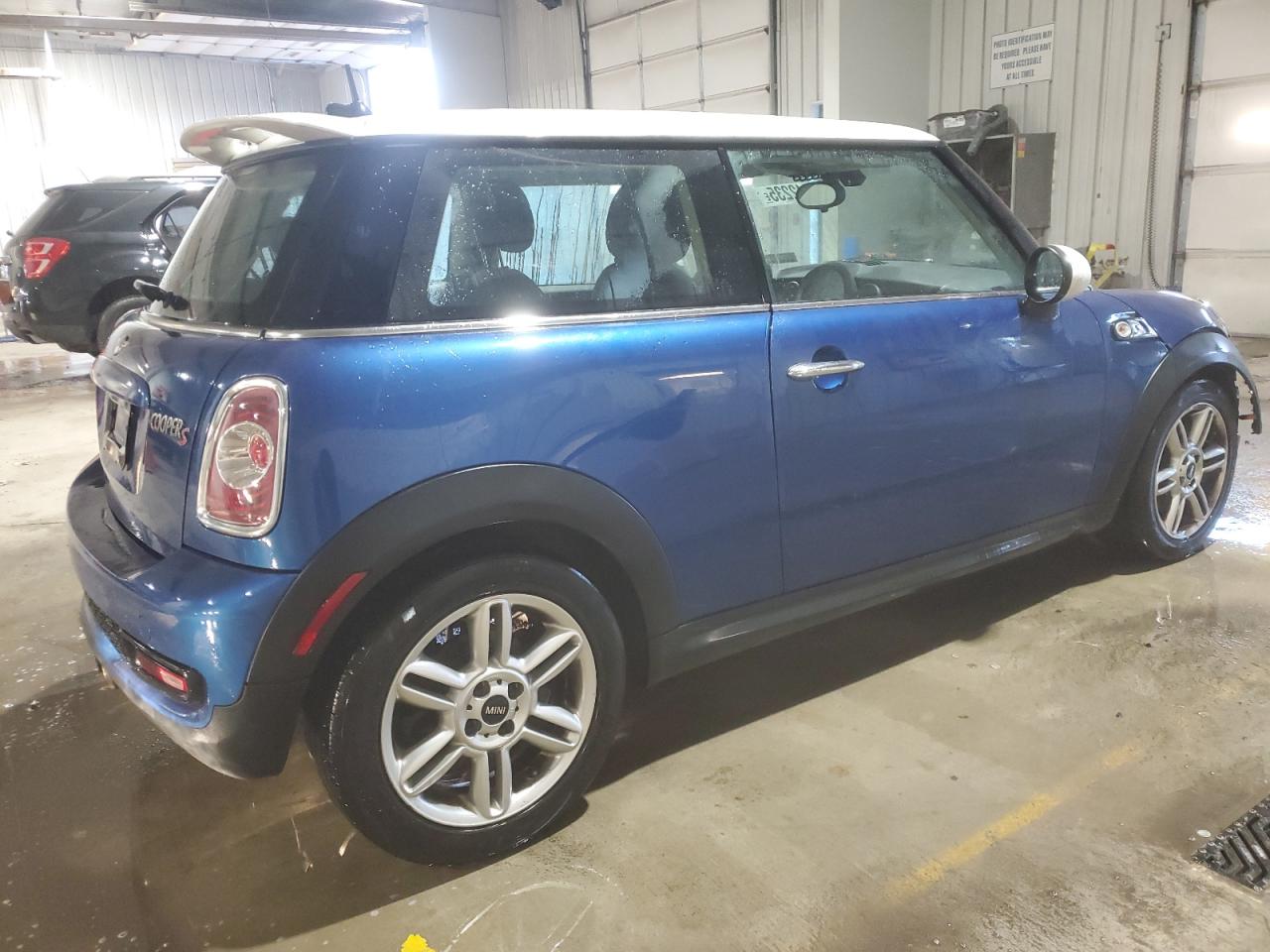 2013 MINI Cooper VIN WMWSV3C54DT393408 Copart auction photo, front end damage thumbnail 3