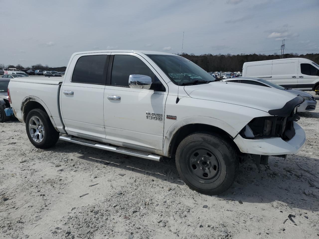 2015 RAM 1500 VIN 1C6RR6NT7FS512653 Copart auction photo, rear end / front end damage thumbnail 4