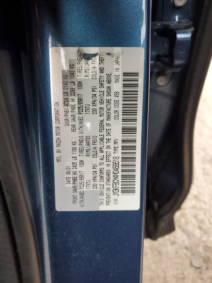 2021 Mazda CX-5 VIN JM3KFBCM4M0468618 Copart auction photo, front end / minor dent/scratches damage thumbnail 13
