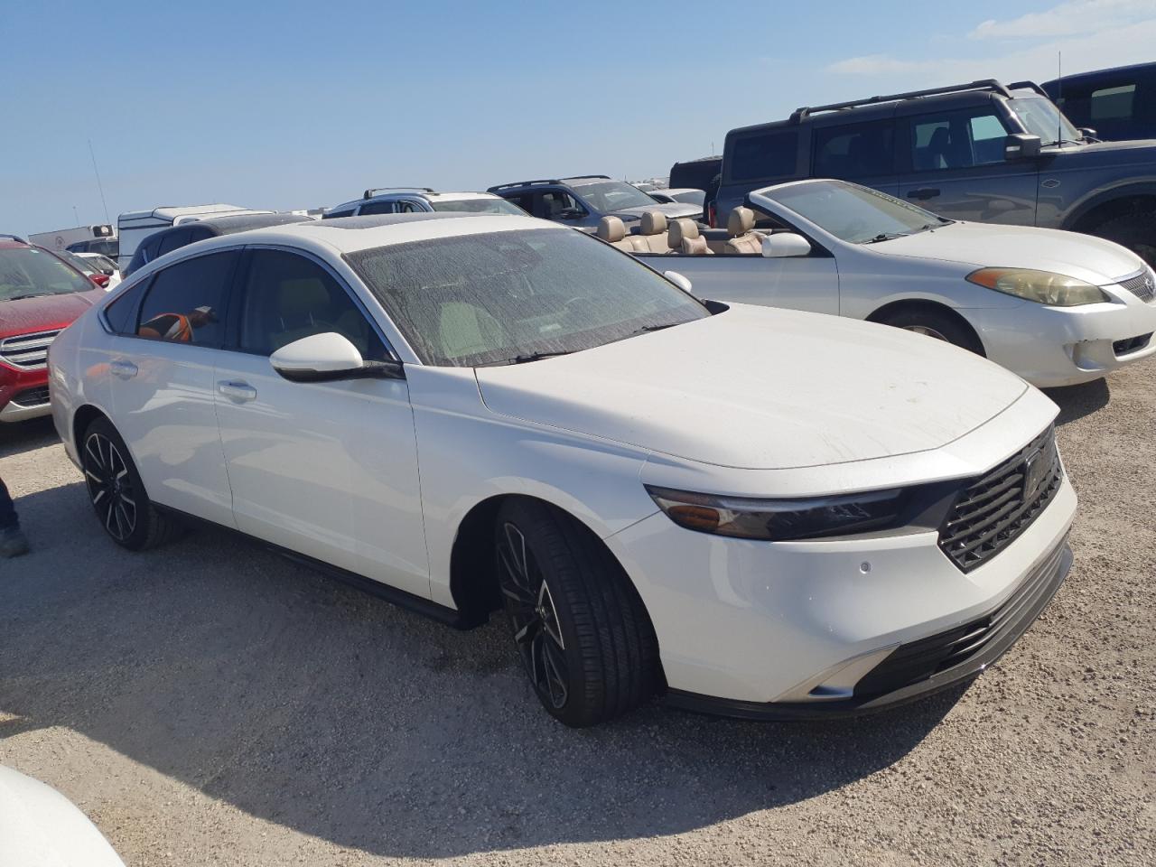 2024 Honda Accord VIN 1HGCY2F85RA054532 Copart auction photo, undercarriage / front end damage thumbnail 4
