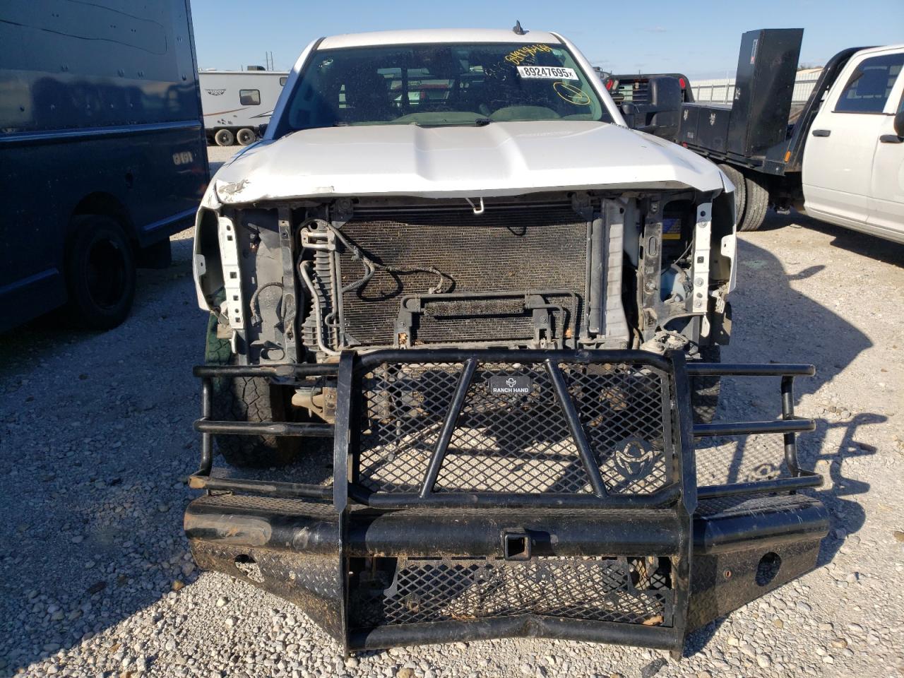 2015 Chevrolet Silverado VIN 1GC1KWE87FF179269 Copart auction photo, front end / mechanical damage thumbnail 5