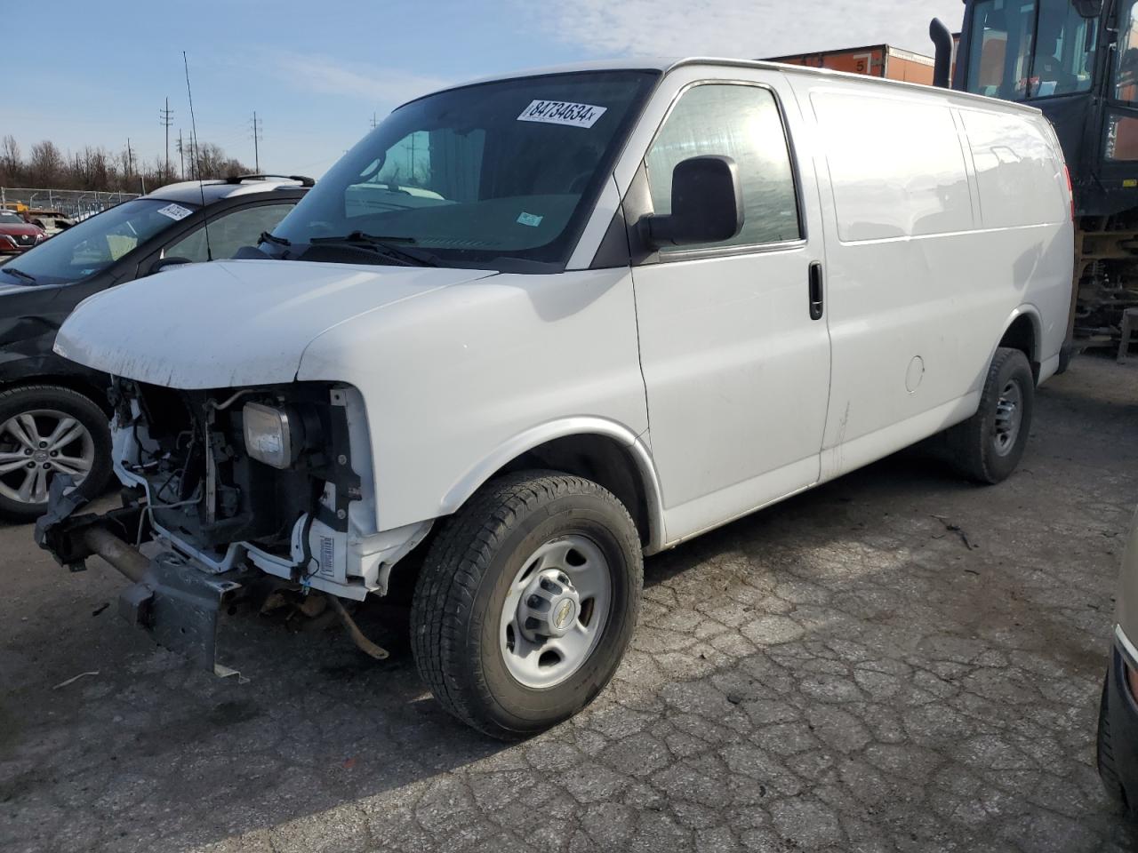 2013 Chevrolet Express VIN 1GCWGFBA9D1184515
