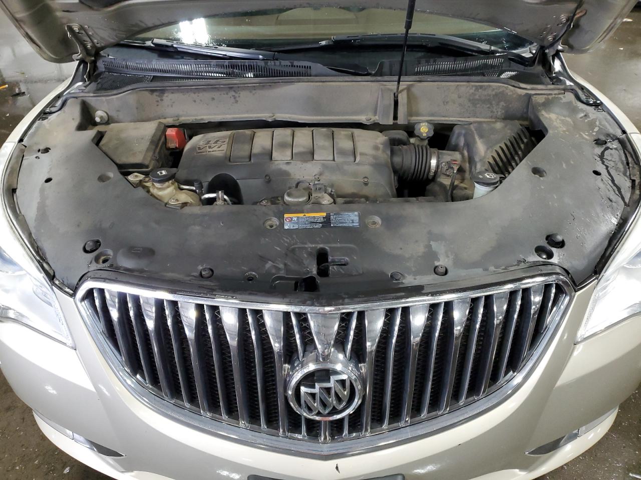 2014 Buick Enclave VIN 5GAKRBKD7EJ340744 Copart auction photo, rear end damage thumbnail 12