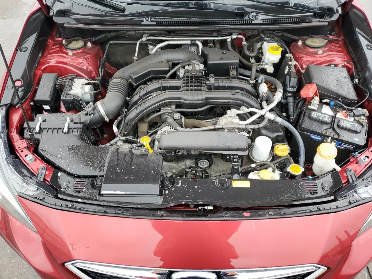 2019 Subaru Impreza VIN 4S3GTAA64K3721034 Copart auction photo, side / rear end damage thumbnail 12