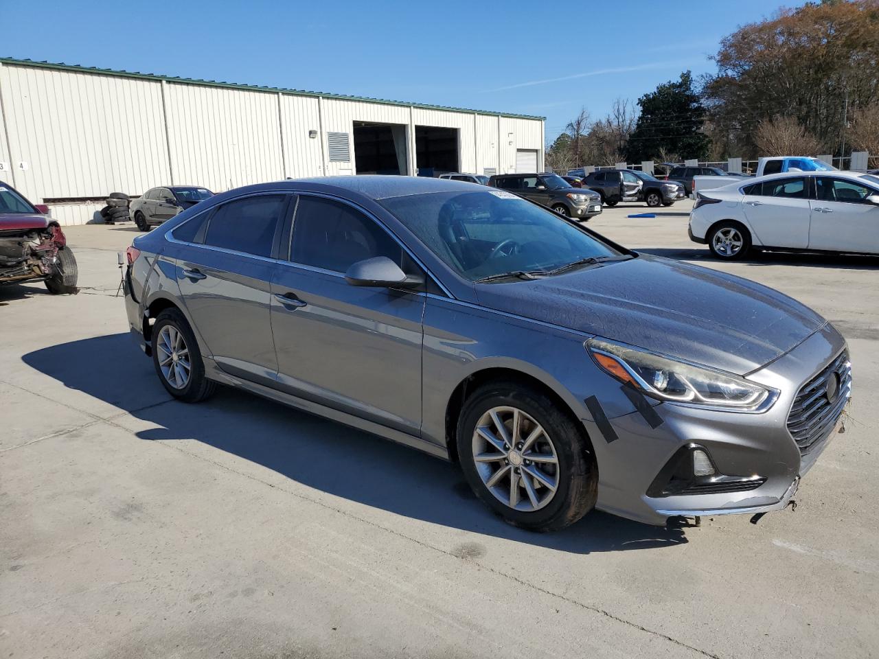 2018 Hyundai Sonata VIN 5NPE24AF0JH675958 Copart auction photo, all over / undercarriage damage thumbnail 4