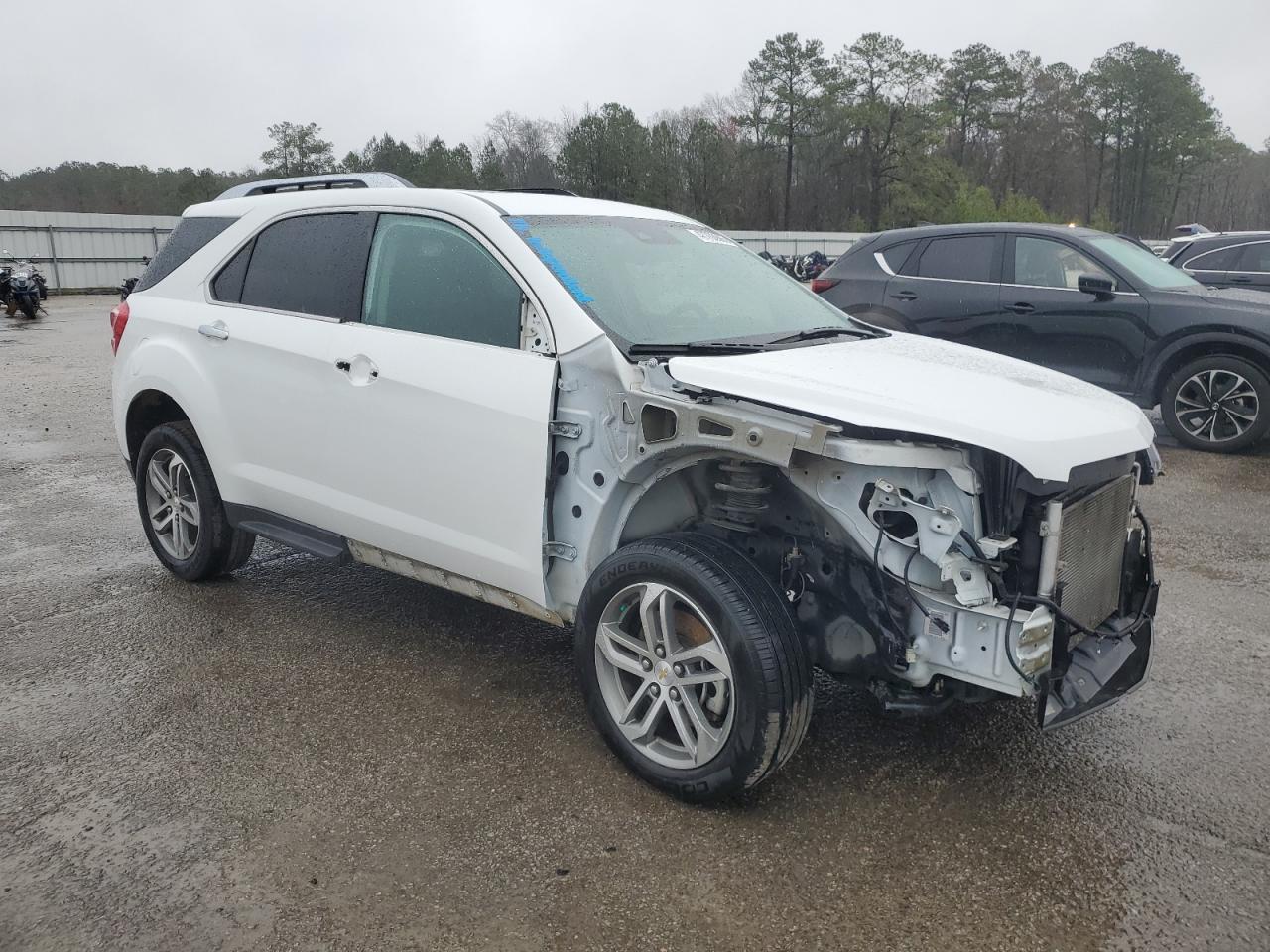 2016 Chevrolet Equinox VIN 2GNALDEK3G1161316 Copart auction photo, front end / side damage thumbnail 4