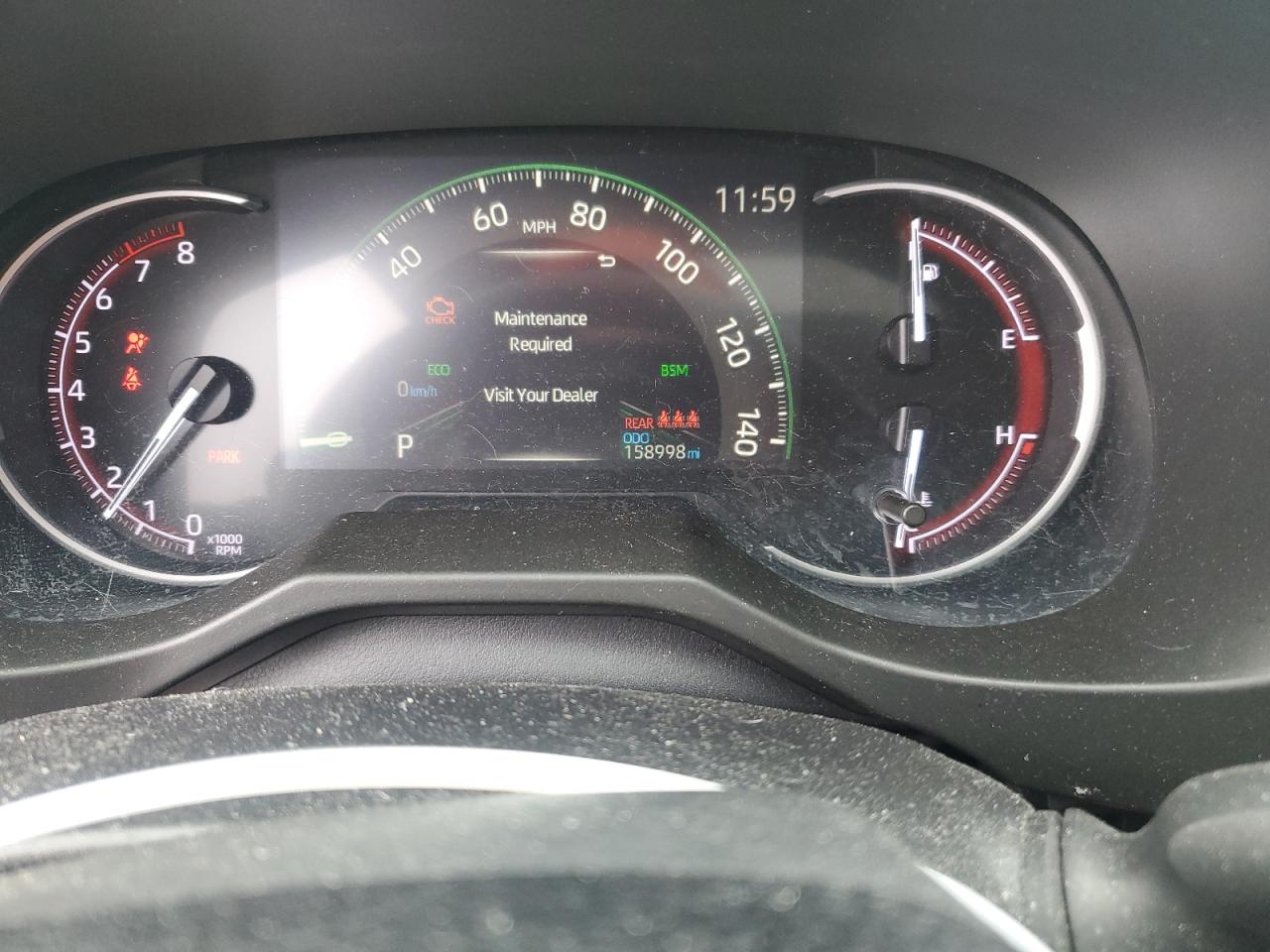 2019 Toyota RAV 4 VIN 2T3J1RFV0KW022121 Copart auction photo, front end damage thumbnail 9