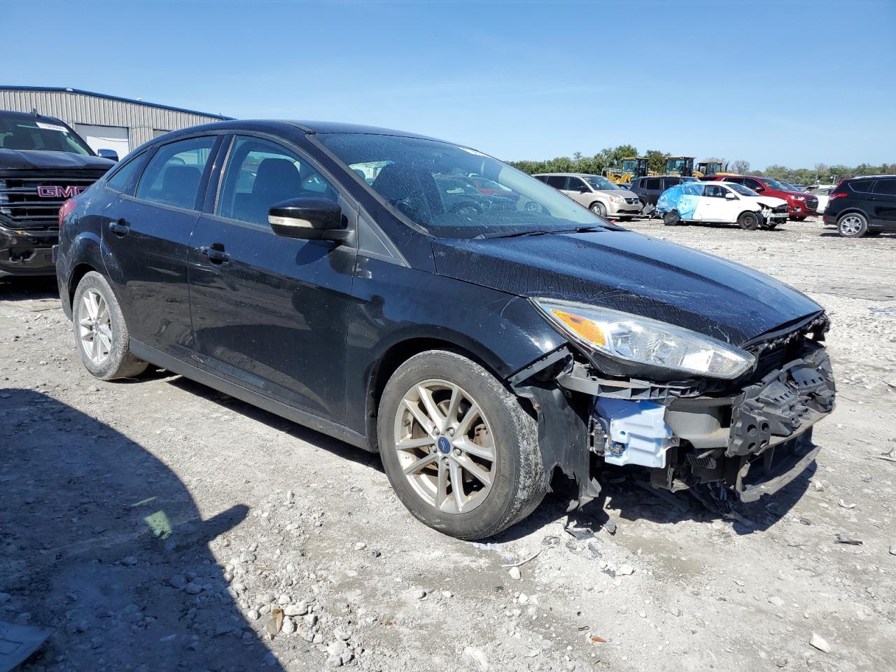 2016 Ford Focus VIN 1FADP3F22GL333189 Copart auction photo, front end damage thumbnail 4