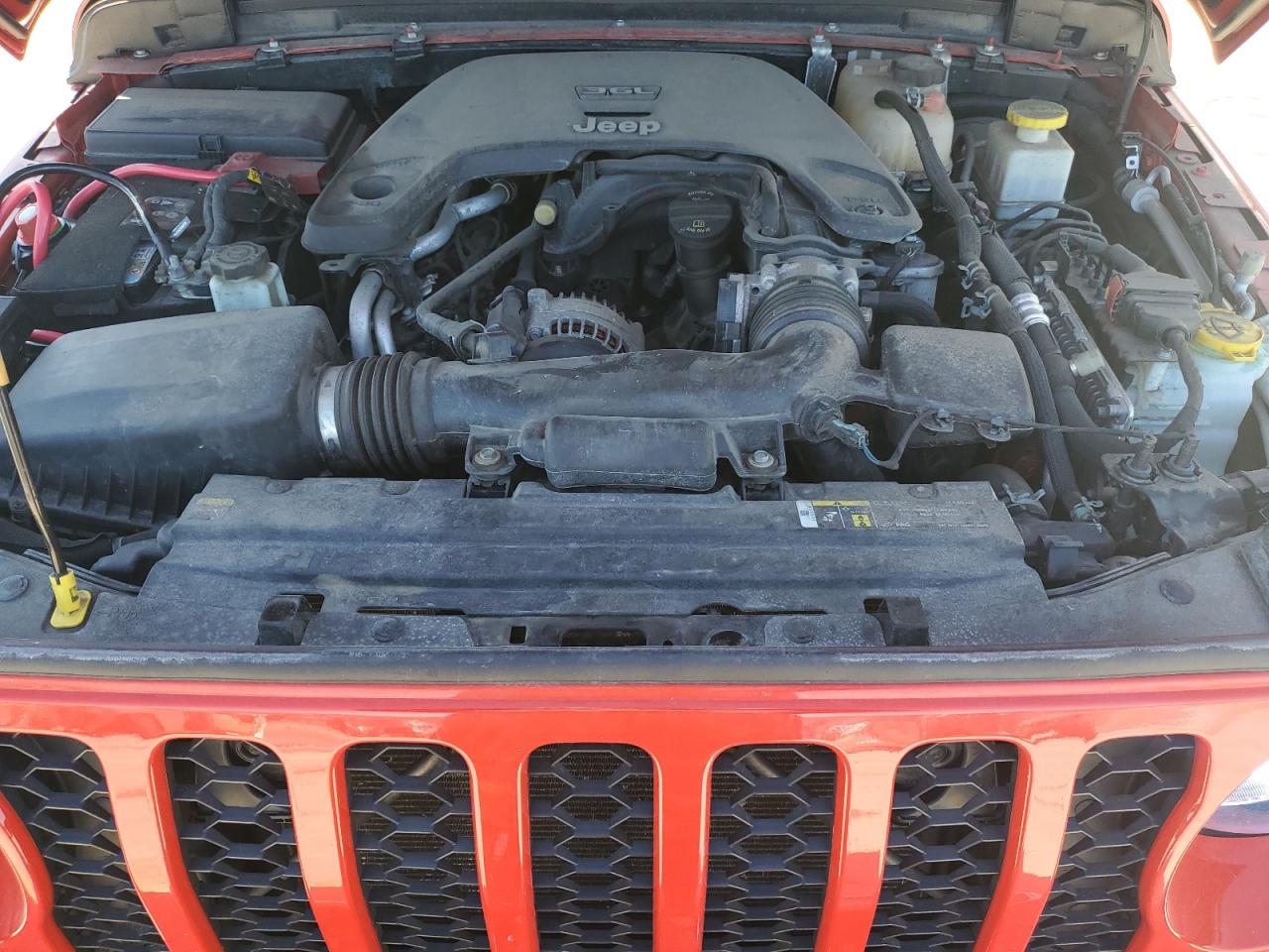 2020 Jeep Gladiator VIN 1C6HJTAG8LL215147 Copart auction photo, rear end damage thumbnail 11