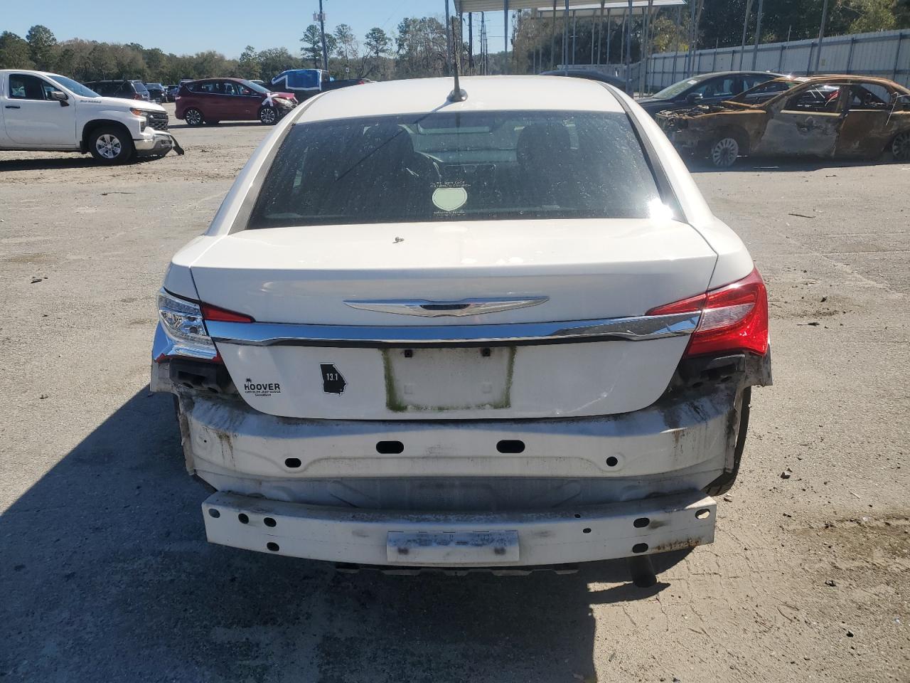 2011 Chrysler 200 VIN 1C3BC4FB7BN521307 Copart auction photo, rear end damage thumbnail 6