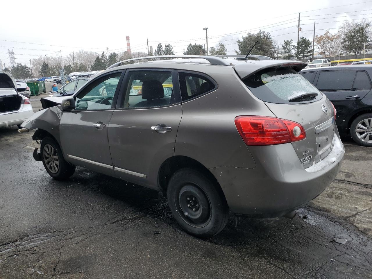 2015 Nissan Rogue VIN JN8AS5MV2FW250173 Copart auction photo, front end damage thumbnail 2