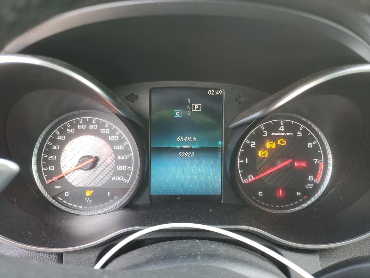 2019 Mercedes-Benz C-klasse VIN 55SWF8GB3KU315151 Copart auction photo, front end / side damage thumbnail 9