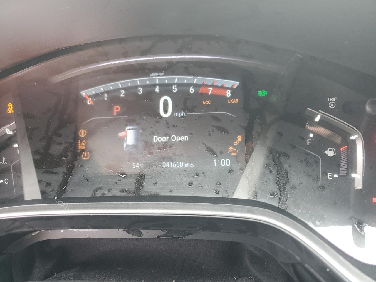 2020 Honda CR-V VIN 5J6RW1H86LL011183 Copart auction photo, front end damage thumbnail 9