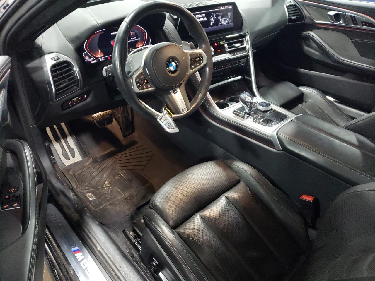 2019 BMW M8 VIN WBABC4C59KBJ35898 Copart auction photo, front end damage thumbnail 8