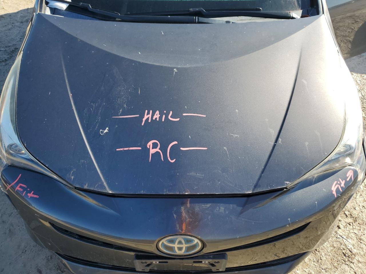 2016 Toyota Prius VIN JTDKARFU4G3504421 Copart auction photo, minor dent/scratches / hail damage thumbnail 11