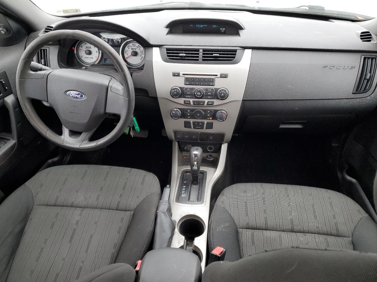 2009 Ford Focus VIN 1FAHP35N59W266621 Copart auction photo, front end / rear end damage thumbnail 8