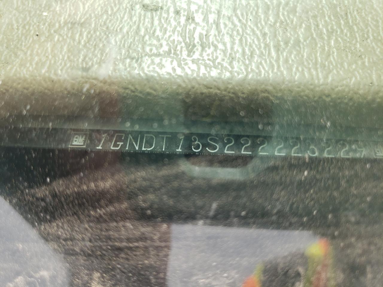 2002 Chevrolet TrailBlazer VIN 1GNDT13S222223229 Copart auction photo, all over / water/flood damage thumbnail 15