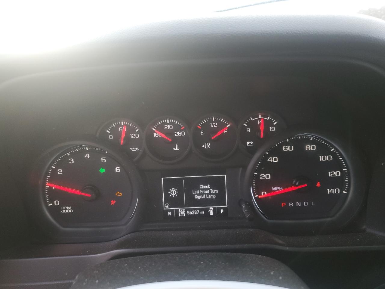 2020 Chevrolet Silverado VIN 1GCRYBEF0LZ288210 Copart auction photo, front end / rear end damage thumbnail 9