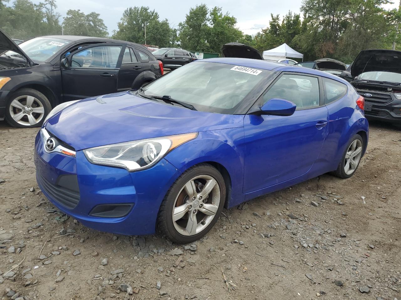 2012 Hyundai Veloster VIN KMHTC6AD6CU027303
