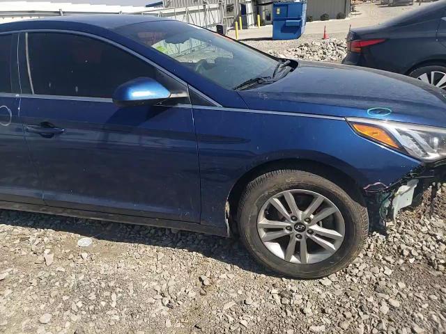 2017 Hyundai Sonata VIN 5NPE24AF7HH541412 Copart auction photo, front end / side damage thumbnail 11