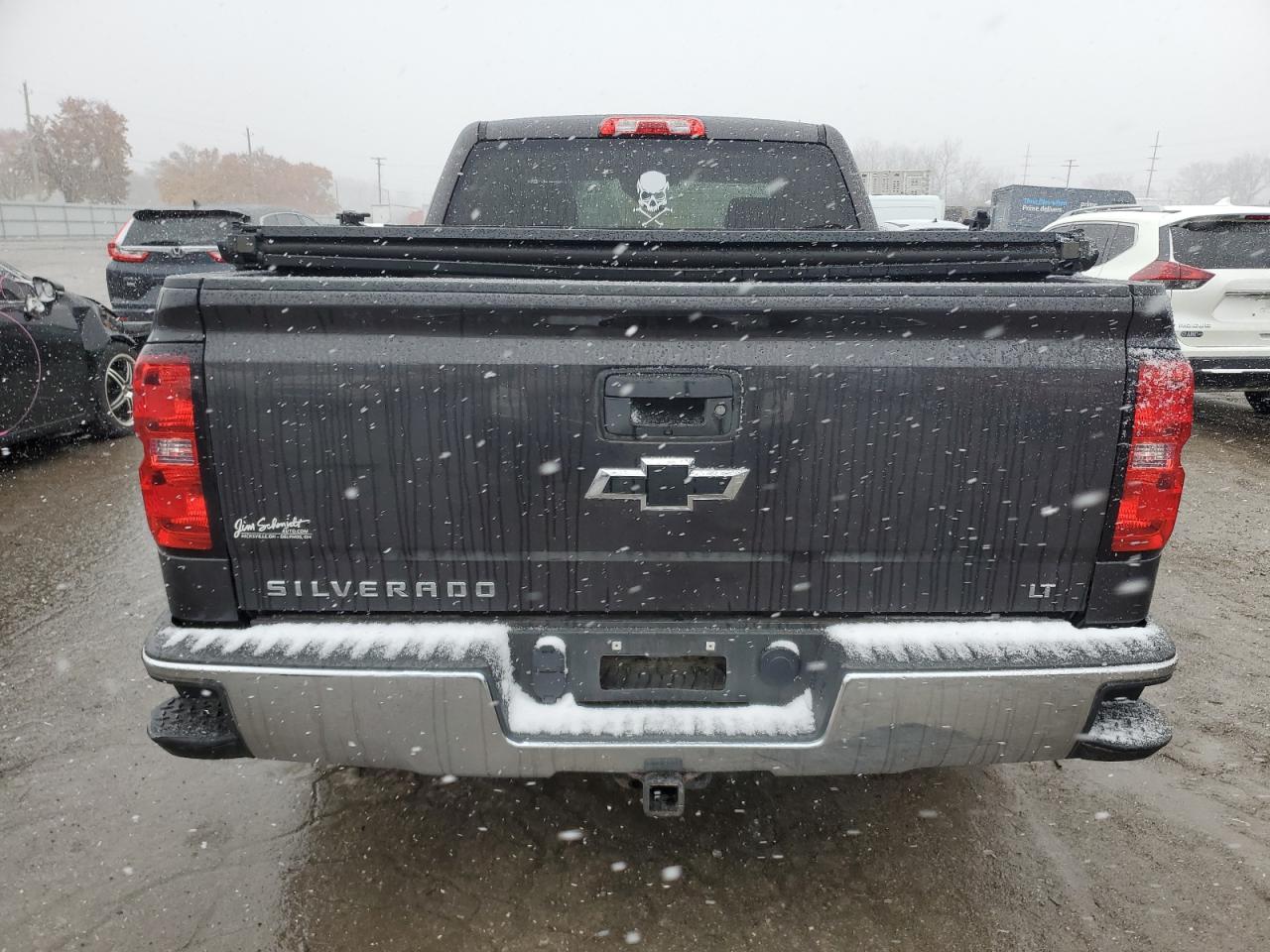 2016 Chevrolet Silverado VIN 1GCVKREC8GZ178333 Copart auction photo, front end / side damage thumbnail 6