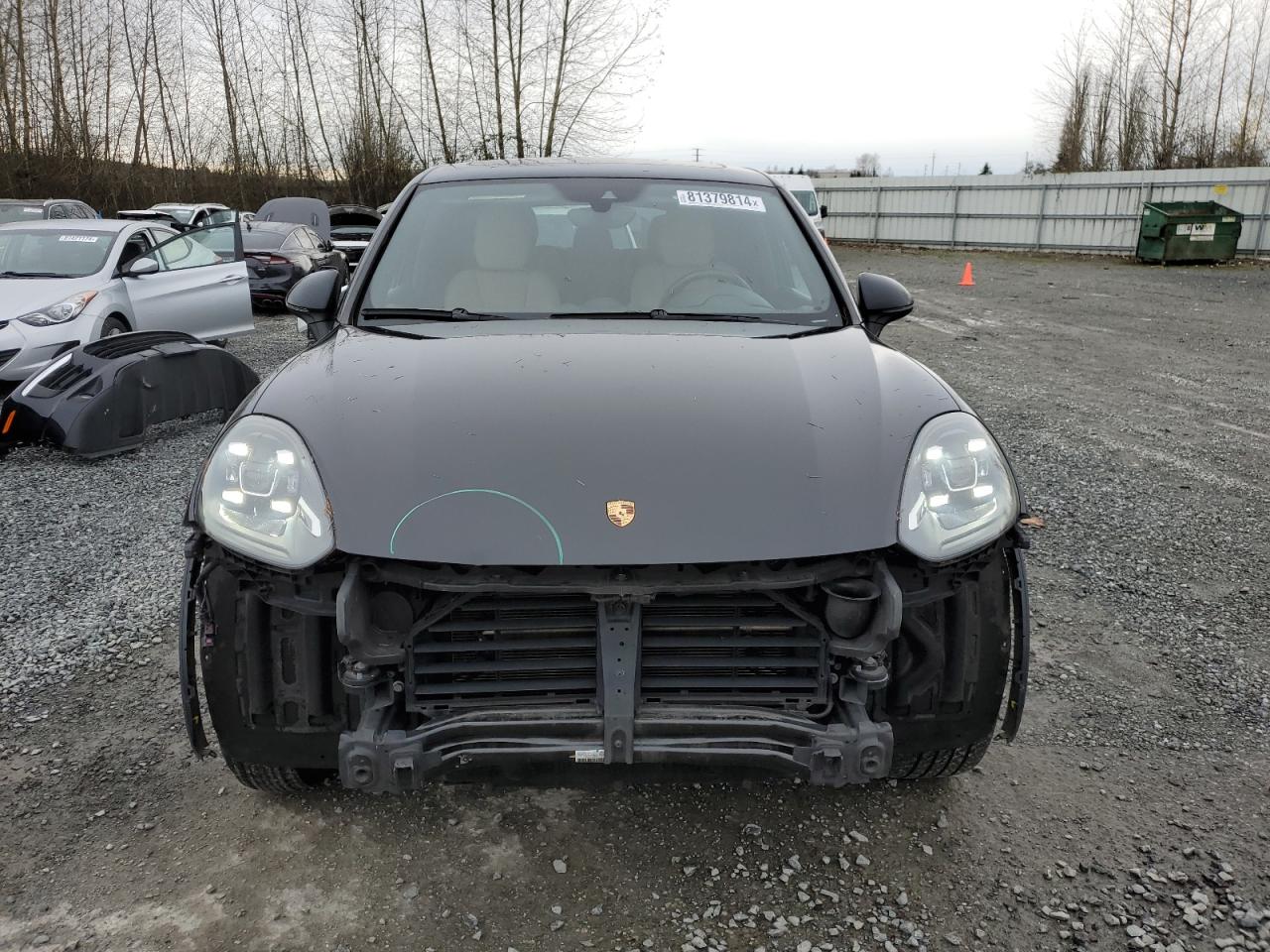 2016 Porsche Cayenne VIN WP1AA2A28GKA10866 Copart auction photo, front end damage thumbnail 5