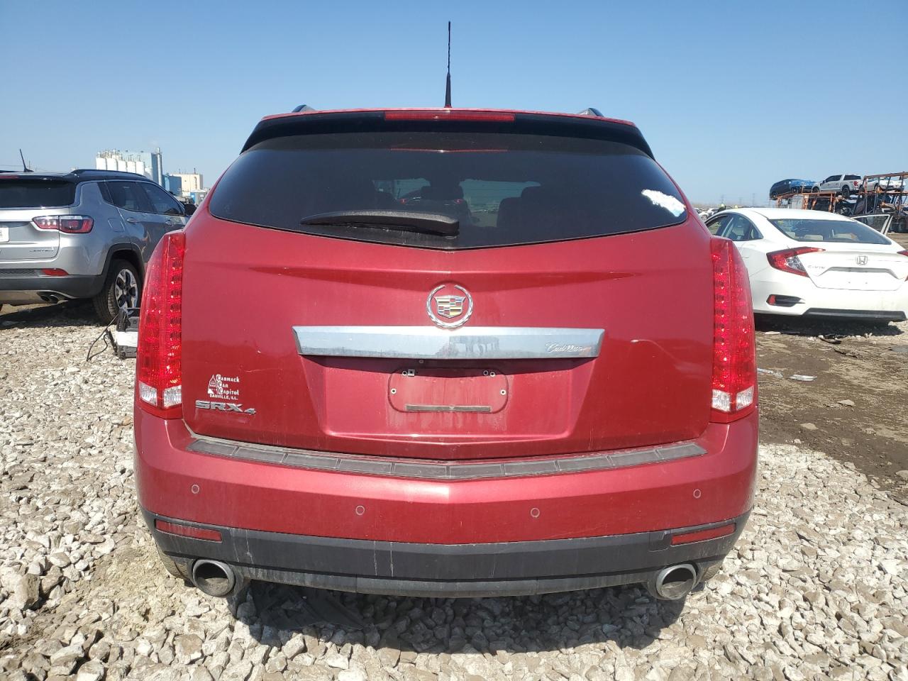 2011 Cadillac SRX VIN 3GYFNDEY2BS535385 Copart auction photo, front end damage thumbnail 6