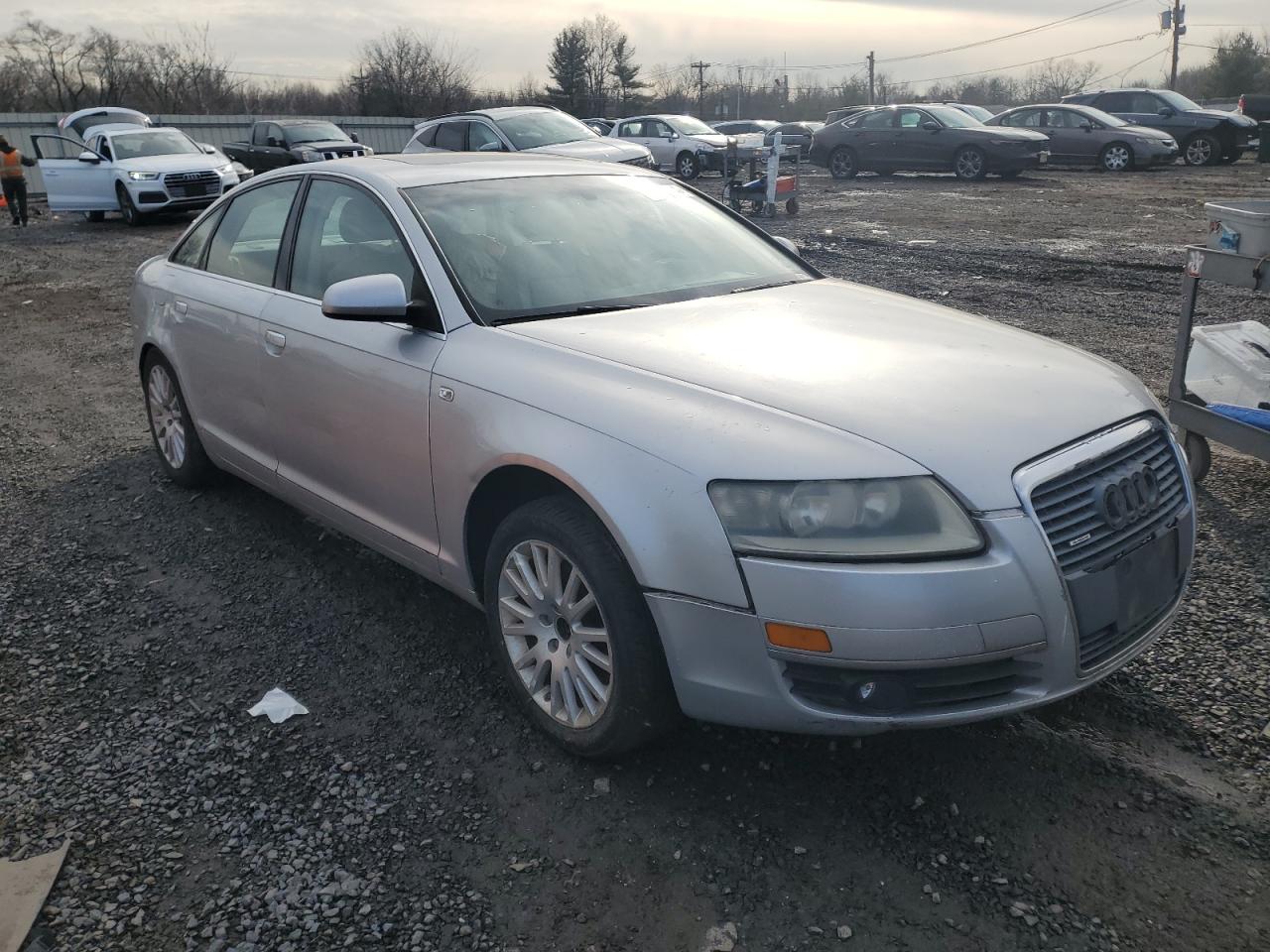 2006 Audi A6 VIN WAUDH74F86N135995 Copart auction photo, rear end damage thumbnail 4