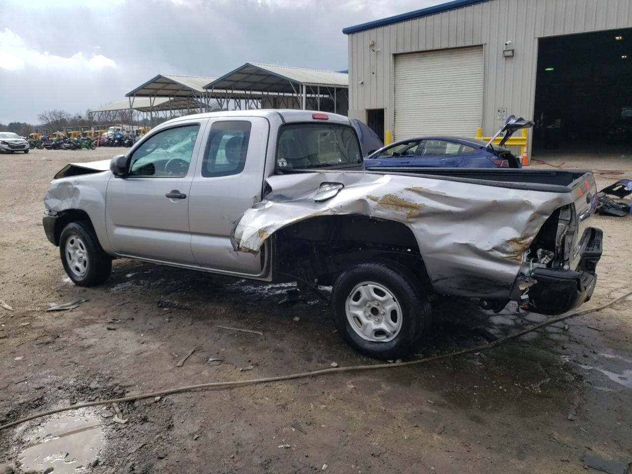 2015 Toyota Tacoma VIN 5TFTX4CN3FX062497 Copart auction photo, all over damage thumbnail 2