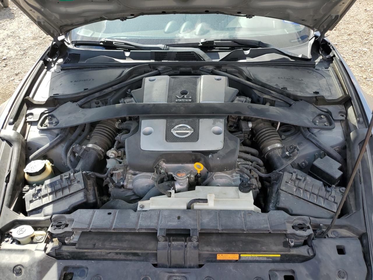 2011 Nissan 370Z VIN JN1AZ4EH1BM550869 Copart auction photo, rear end / undercarriage damage thumbnail 12