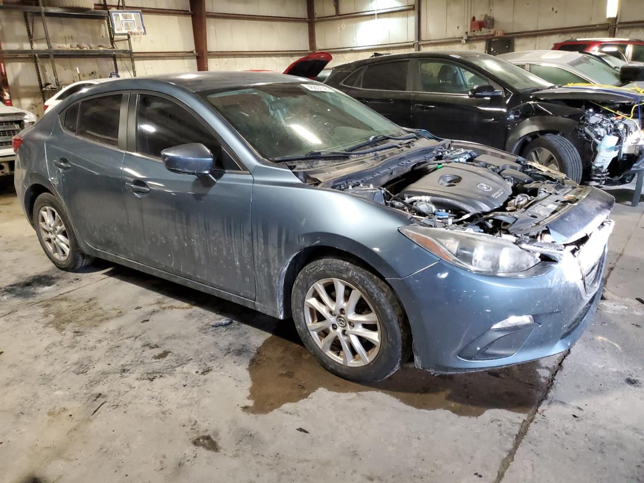 2014 Mazda 3 VIN JM1BM1V73E1193707 Copart auction photo, front end / minor dent/scratches damage thumbnail 4