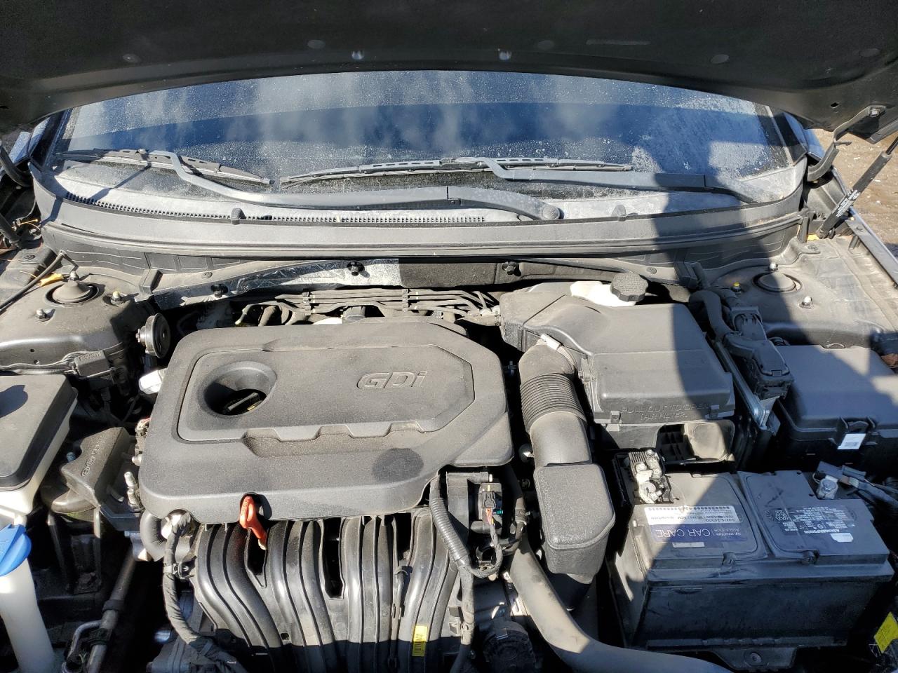 2016 Hyundai Sonata VIN 5NPE34AF5GH298193 Copart auction photo, rear end damage thumbnail 11