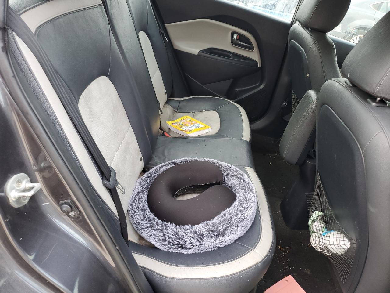 2016 KIA Rio VIN KNADN4A31G6626955 Copart auction photo, burn - interior / burn - engine damage thumbnail 10