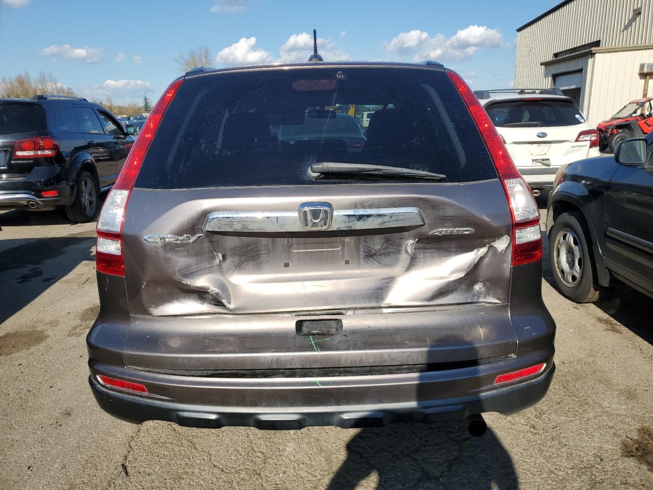2011 Honda CR-V VIN 5J6RE4H74BL019244 Copart auction photo, rear end damage thumbnail 6