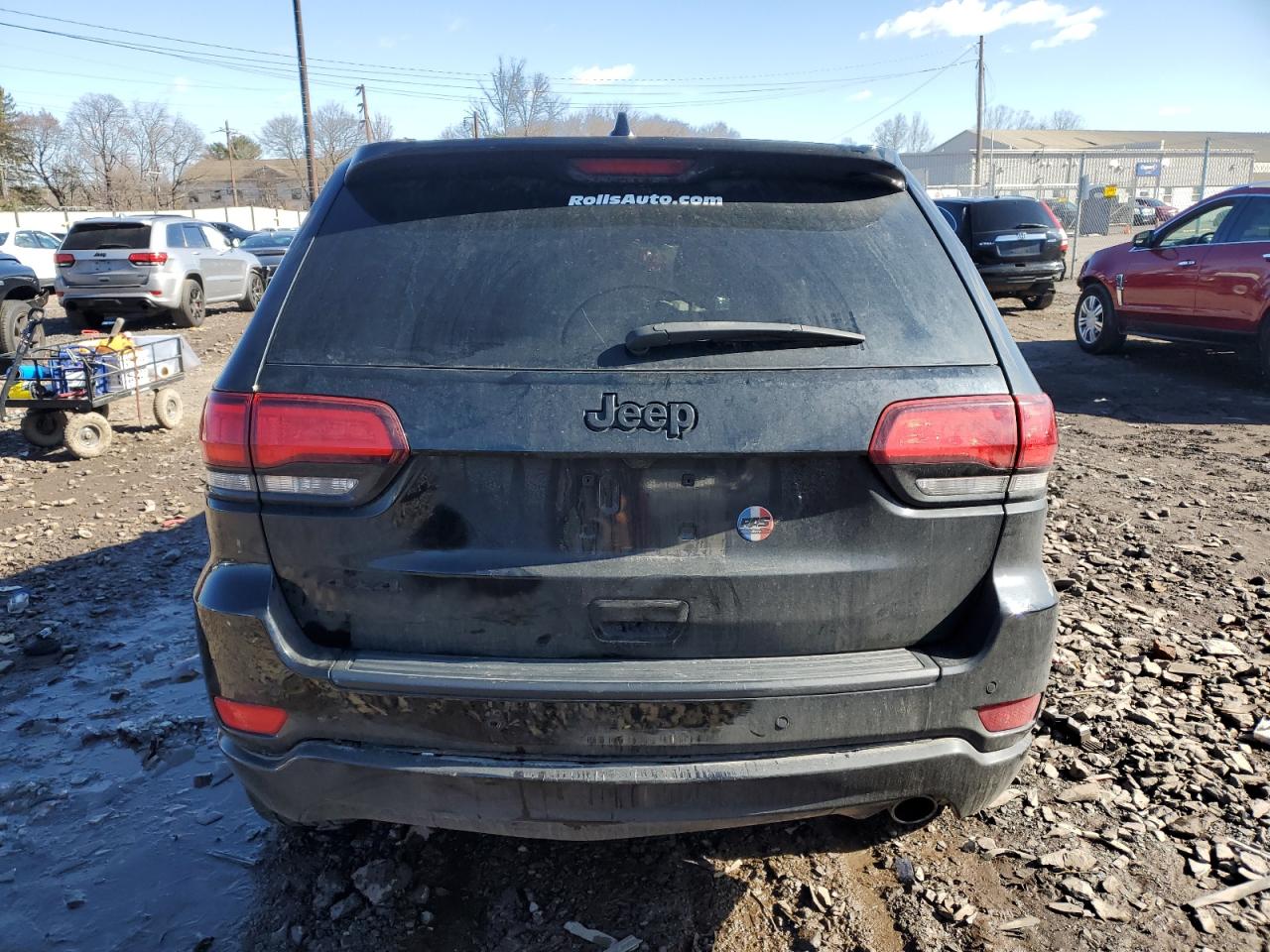 2019 Jeep Grand Cherokee VIN 1C4RJFAGXKC838444 Copart auction photo, all over damage thumbnail 6
