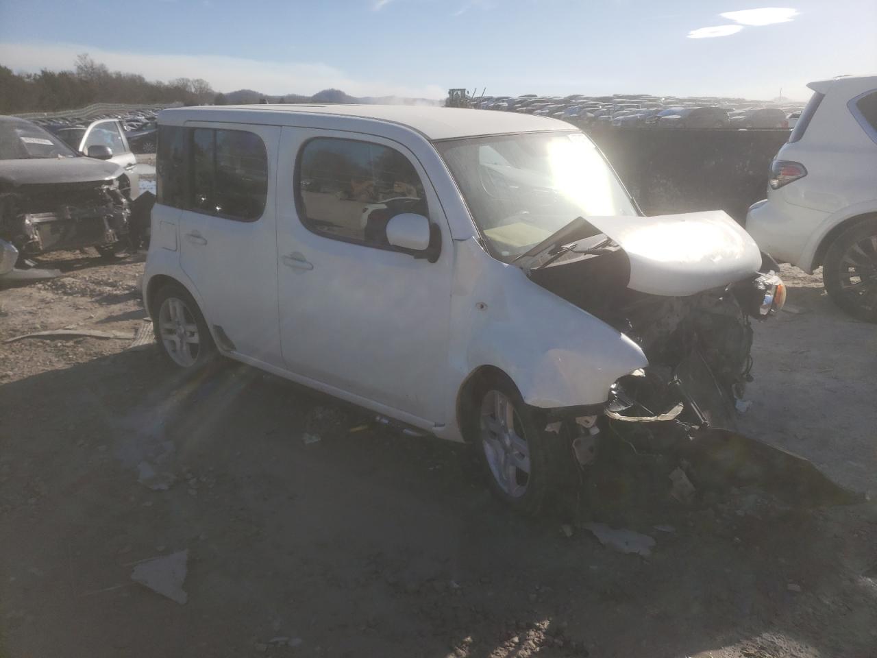2009 Nissan Cube VIN JN8AZ28R39T111103 Copart auction photo, front end / mechanical damage thumbnail 4