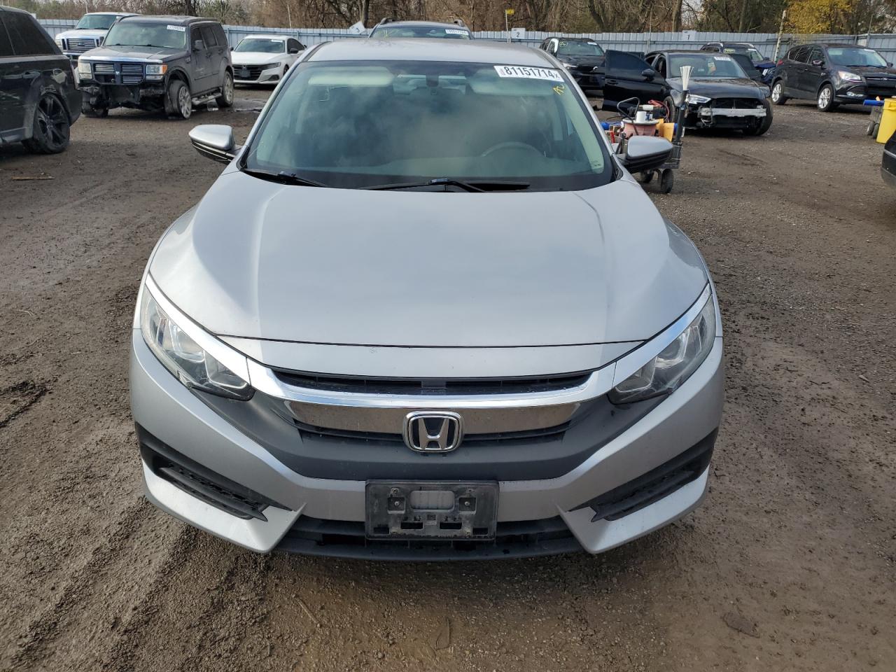 2018 Honda Civic VIN 2HGFC2F53JH041334 Copart auction photo, rear end damage thumbnail 5