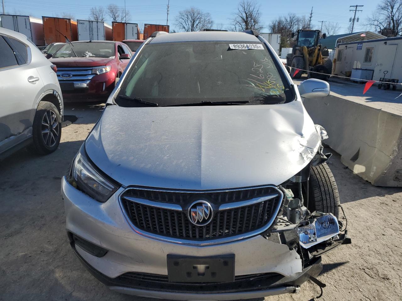 2017 Buick Encore VIN KL4CJASBXHB128819 Copart auction photo, front end / side damage thumbnail 5