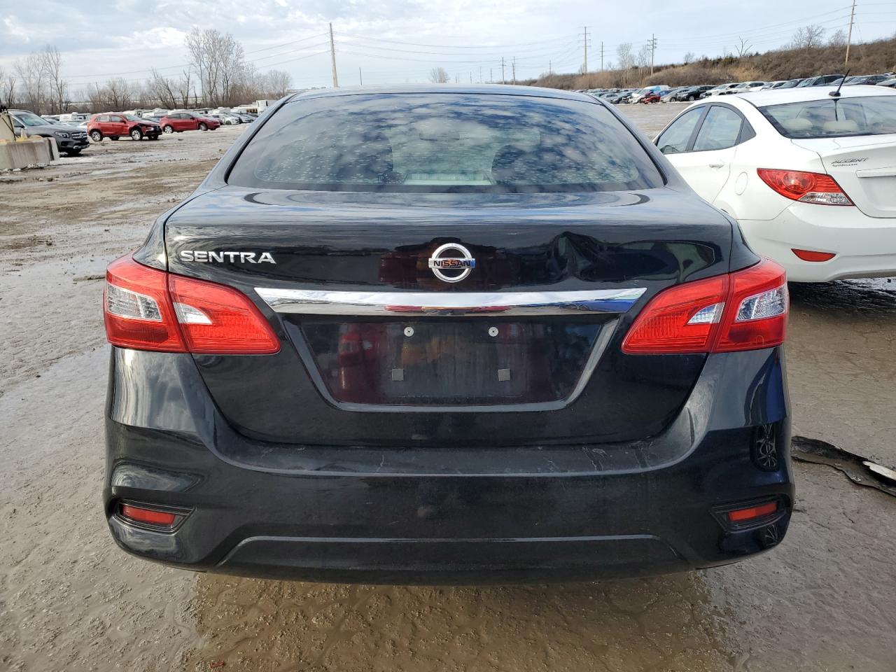 2019 Nissan Sentra VIN 3N1AB7AP0KY333992 Copart auction photo, front end / rear end damage thumbnail 6