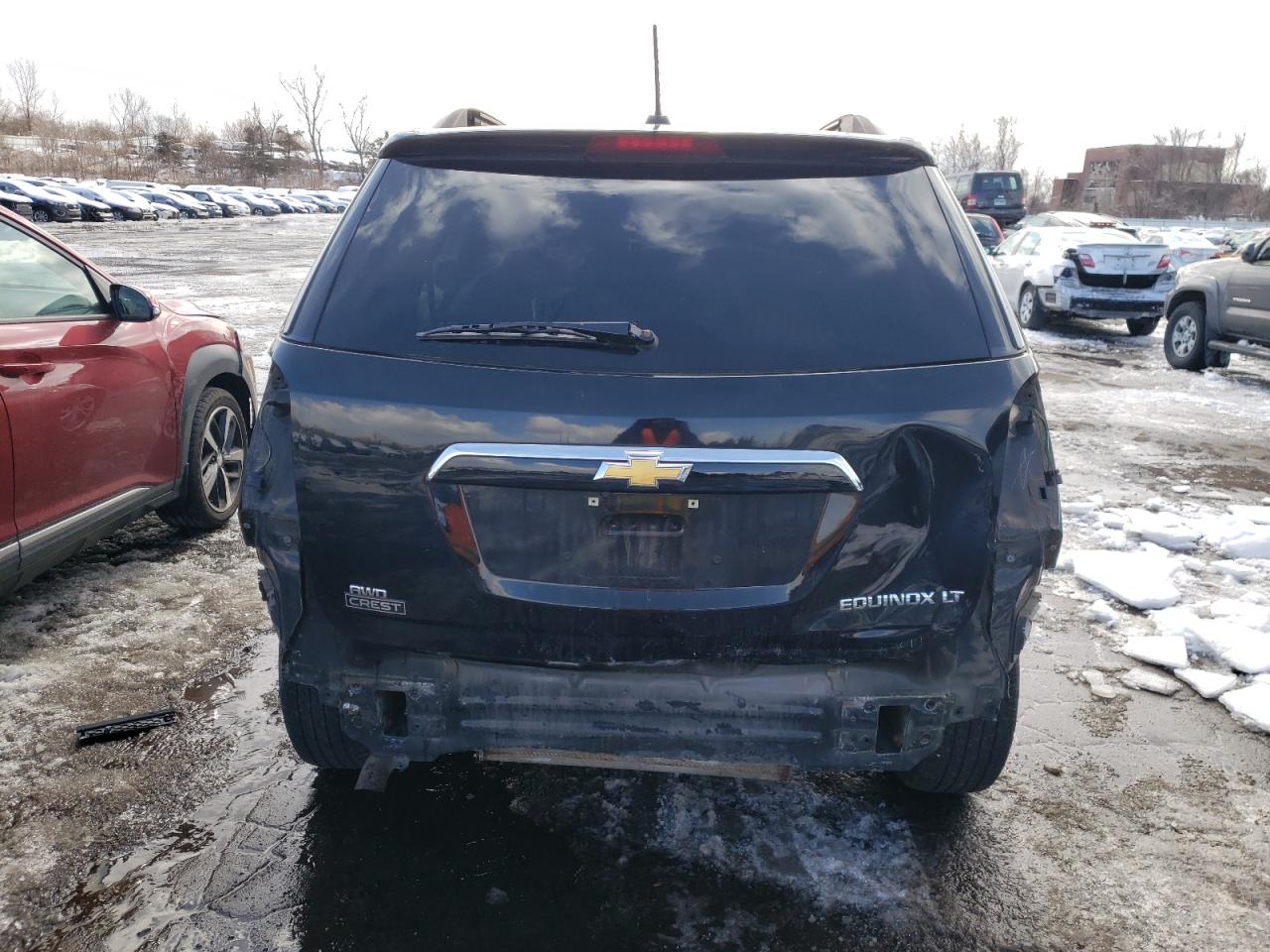 2016 Chevrolet Equinox VIN 2GNFLFEKXG6331501 Copart auction photo, rear end damage thumbnail 6