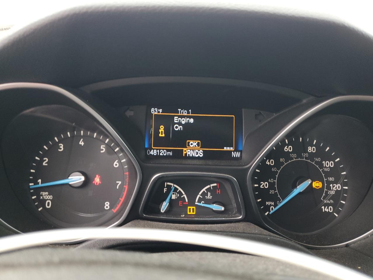 2018 Ford Focus VIN 1FADP3H22JL204518 Copart auction photo, front end damage thumbnail 9