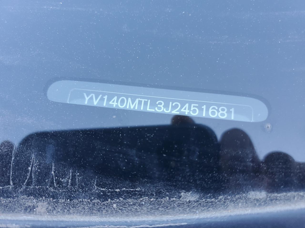 2018 Volvo S60 VIN YV140MTL3J2451681 Copart auction photo, side damage thumbnail 12