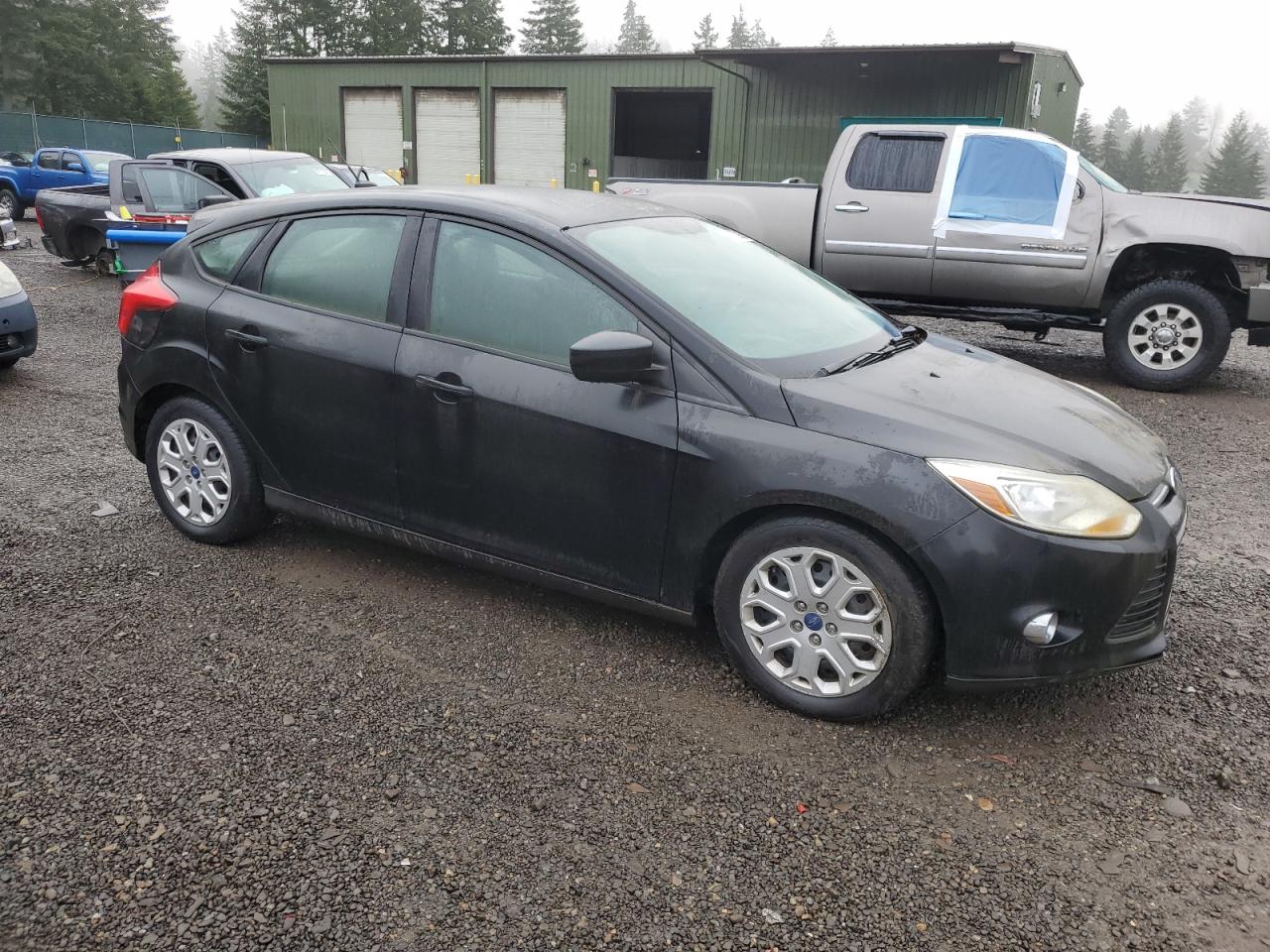 2012 Ford Focus VIN 1FAHP3K29CL237657 Copart auction photo, minor dent/scratches damage thumbnail 4