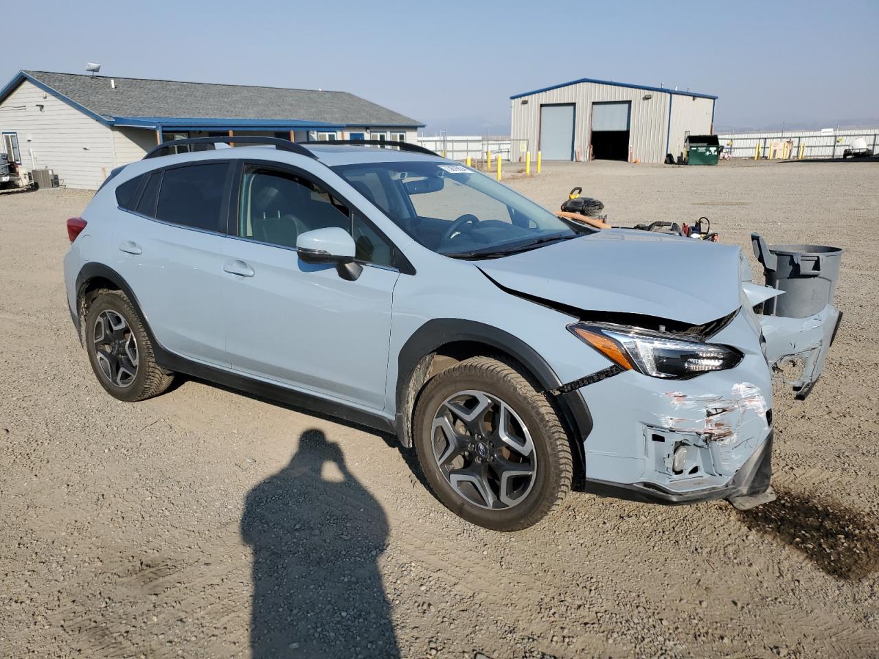 2019 Subaru XV VIN JF2GTANC6KH375198 Copart auction photo, front end / mechanical damage thumbnail 4