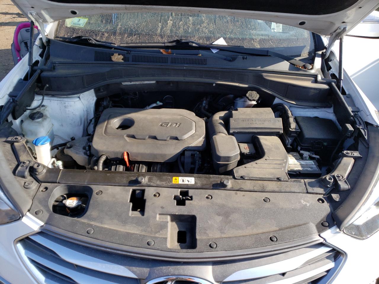 2018 Hyundai Santa Fe VIN 5XYZUDLB3JG566536 Copart auction photo, rear end / minor dent/scratches damage thumbnail 12