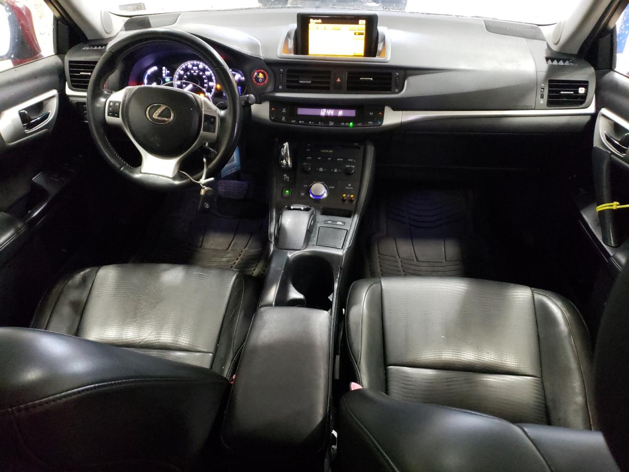 2012 Lexus CT VIN JTHKD5BH8C2105759 Copart auction photo, front end damage thumbnail 8