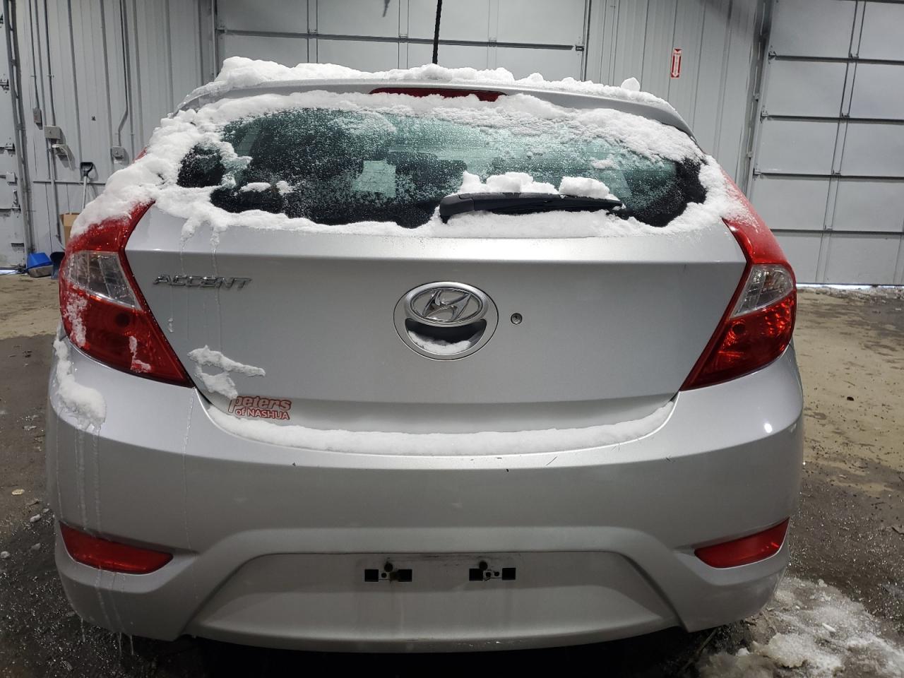2013 Hyundai Accent VIN KMHCT5AE5DU072768 Copart auction photo, front end / minor dent/scratches damage thumbnail 6
