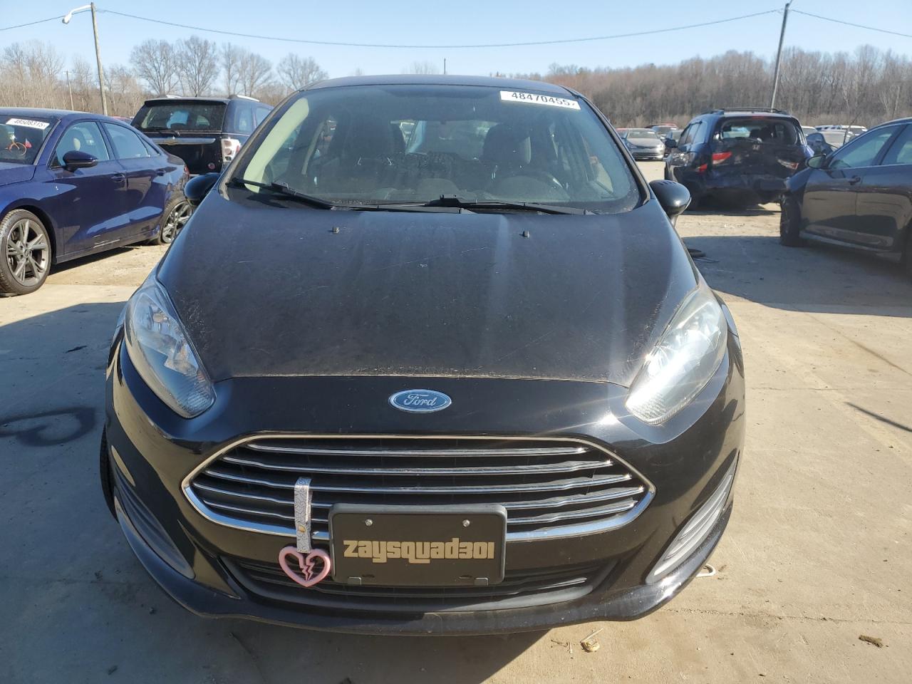 2016 Ford Fiesta VIN 3FADP4EJ7GM142848 Copart auction photo, vandalism damage thumbnail 5