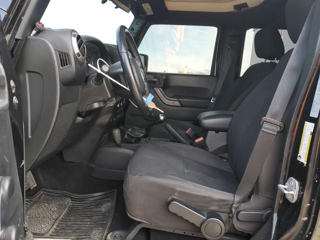 2016 Jeep Wrangler VIN 1C4BJWDG0GL280057 Copart auction photo, side damage thumbnail 7